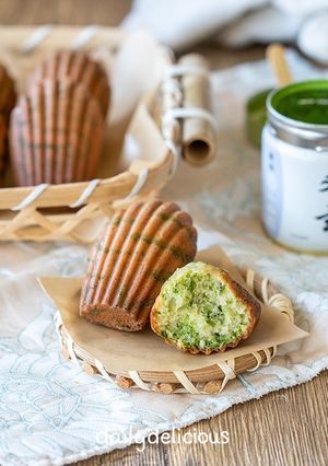 マーブル抹茶マドレーヌ-レシピのメイン写真