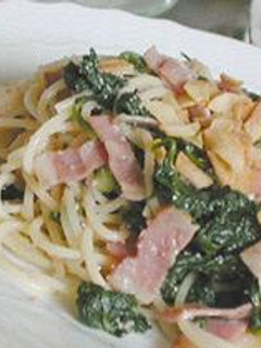 *明太ほうれん草Pasta♪-レシピのメイン写真