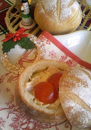 クリスマス☆カップパン-レシピのメイン写真