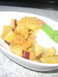 ❤すりおろしりんごのさつまいも煮❤-レシピのメイン写真