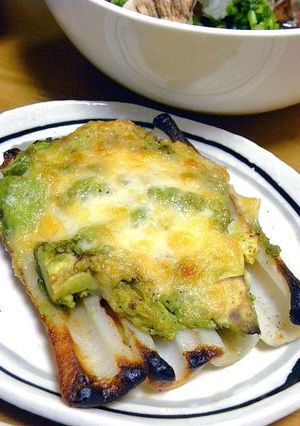 ちくわボードのアボカドチーズ焼き★-レシピのメイン写真