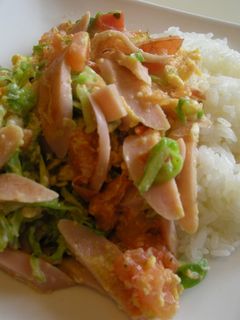 カフェ風トマトオムレツ丼♪-レシピのメイン写真