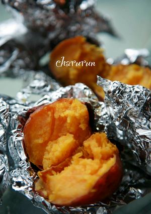 ほくほく♥´∀｀）おうちで焼き芋♪-レシピのメイン写真
