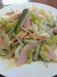 うちのシャキシャキうまい!野菜炒め!-レシピのメイン写真