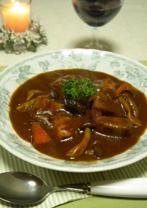 豚肉とプルーンのブラウンシチュー-レシピのメイン写真