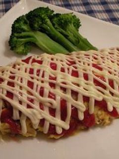 【モスラの卵】納豆のオムレツ-レシピのメイン写真