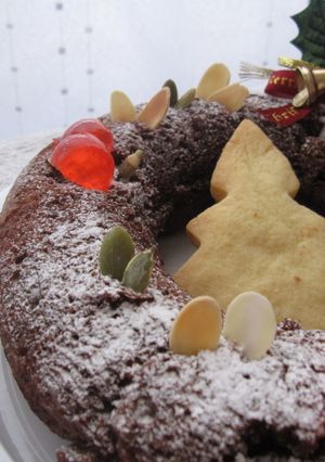 クリスマスにぴったり♬リースケーキ-レシピのメイン写真
