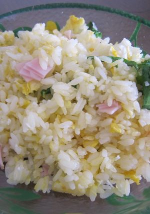 週末のお昼に! 簡単ぱらぱら チャーハン-レシピのメイン写真