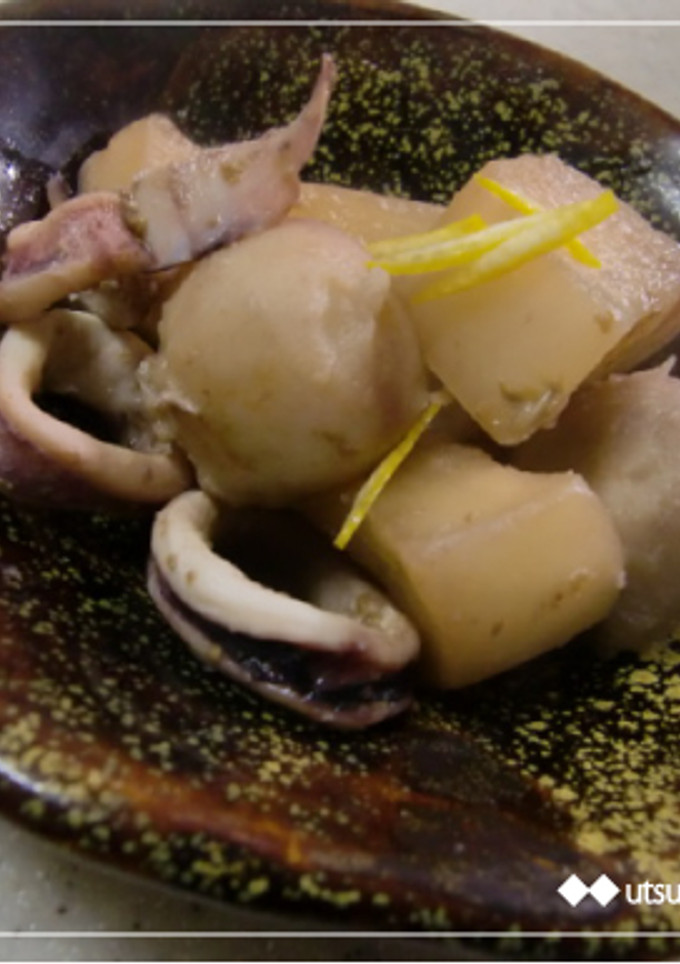 大根と里芋のイカのはらわた煮-レシピのメイン写真