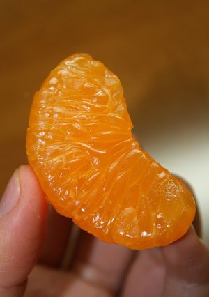みかんの薄皮をきれいに剥く方法♪-レシピのメイン写真