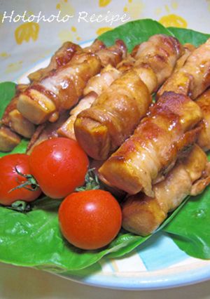 高野豆腐の肉巻-レシピのメイン写真