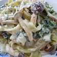 ほうれん草たっぷりパスタ