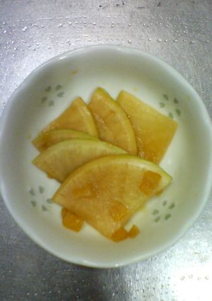 簡単おせち！お醤油と柚子でなます-レシピのメイン写真