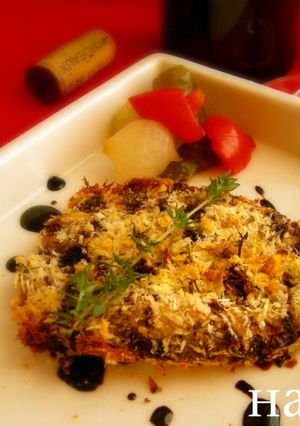 鰯の香草パン粉焼き～バルサミコソース～-レシピのメイン写真