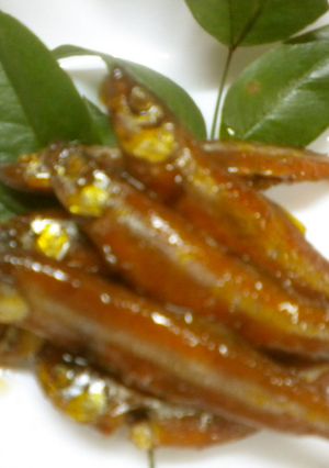 O御節（ワカサギ甘露煮）圧力鍋使用-レシピのメイン写真