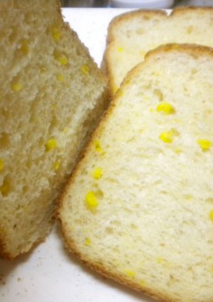 ♪HBお任せ食パン♪たっぷりコーン-レシピのメイン写真