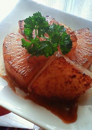 簡単！大根ステーキ☆バルサミコ風味-レシピのメイン写真