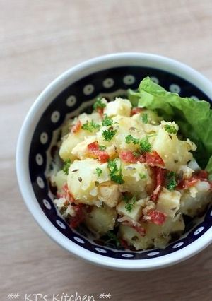 サラミとクミンのポテトサラダ-レシピのメイン写真