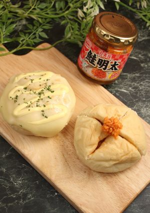 簡単！鮭明太米粉パン-レシピのメイン写真