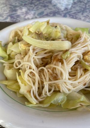 焼うどんならぬ焼きそうめん-レシピのメイン写真