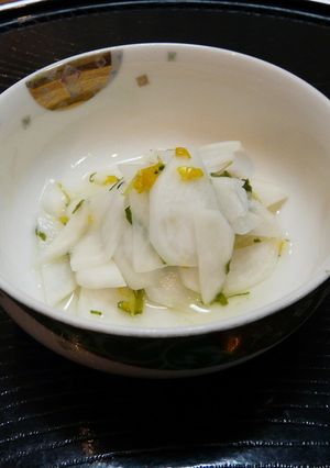 かぶと柚子の即席漬け　箸休め-レシピのメイン写真