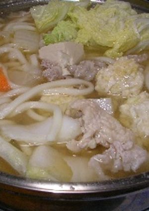柚子鶏だんごin柚子寄せ鍋-レシピのメイン写真