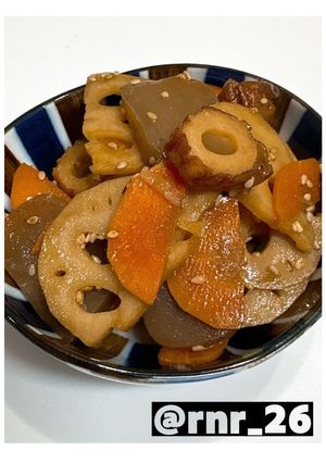 れんこんきんぴら-レシピのメイン写真