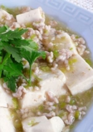 エスニック風◇白い麻婆豆腐-レシピのメイン写真