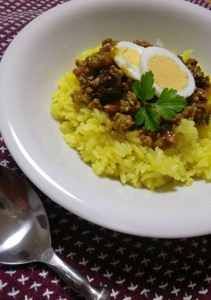 ドライカレー　こくうま▲カレールー-レシピのメイン写真