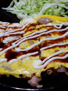 豚肉&卵だけ☆簡単!ぺったん焼き♪-レシピのメイン写真