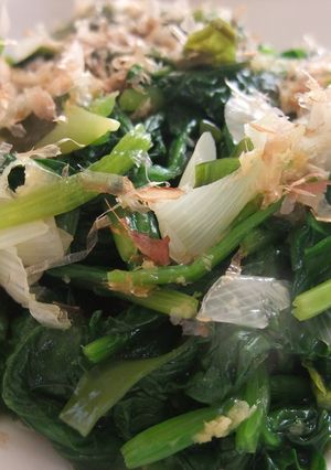 旨い! ほうれん草とワカメのお浸し-レシピのメイン写真