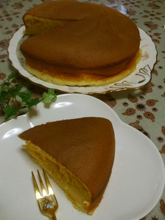 スライスチーズで出来るスフレチーズケーキ-レシピのメイン写真