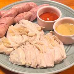 A picture of 夕食♡ダイエット♡つまみ♡鶏胸肉DEサラダチキン.