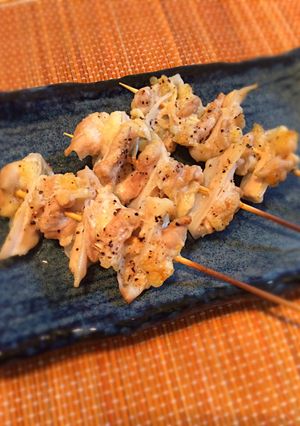 こりこり★やげんなんこつの串焼き-レシピのメイン写真