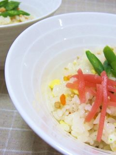 【らっきょう酢で】鶏のそぼろ寿司-レシピのメイン写真