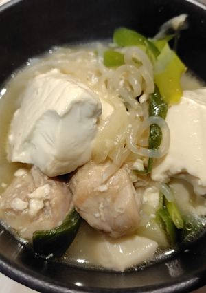 鶏もも肉と豆腐のあっさり煮-レシピのメイン写真