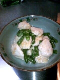 ささみのバターチーズ焼き-レシピのメイン写真