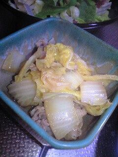 ★めんつゆだけ★簡単白菜と豚肉煮★-レシピのメイン写真