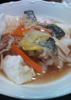 竜田さばとお餅のあんかけ-レシピのメイン写真