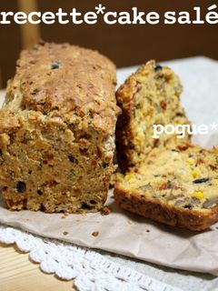 HMと野菜ジュースで。さくふわケークサレ-レシピのメイン写真