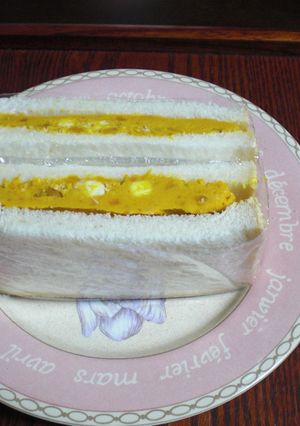 かぼちゃディップのサンドイッチ☆冬-レシピのメイン写真