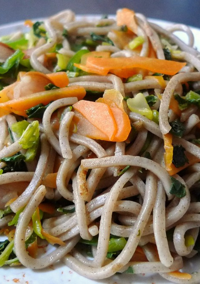 野菜たっぷり和風焼き蕎麦-レシピのメイン写真