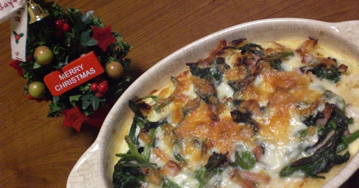 クリスマスに♪簡単食パンキッシュ☆ by seyumama 【クックパッド