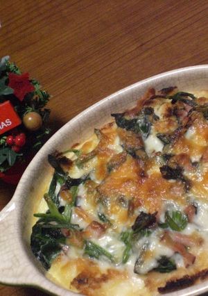 クリスマスに♪簡単食パンキッシュ☆-レシピのメイン写真