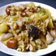 椎茸とウインナーのとろ~りチーズ炒め