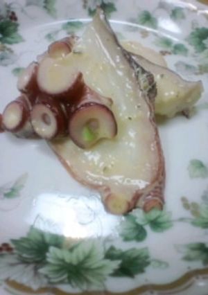 にんにく風味　さしみ用タコ　つまみ-レシピのメイン写真