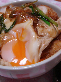 甘辛だれ半熟目玉の❀かつ丼❀-レシピのメイン写真