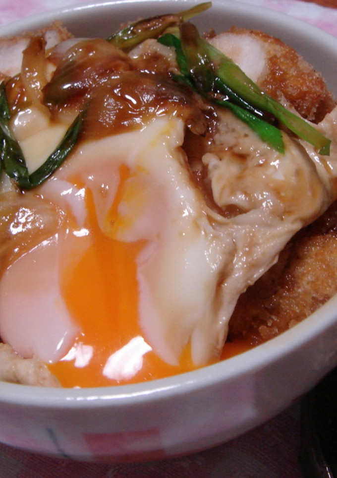 甘辛だれ半熟目玉の❀かつ丼❀-レシピのメイン写真