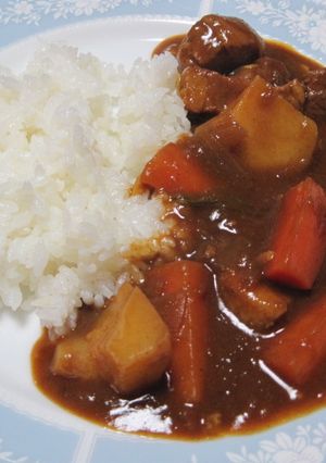 お肉たっぷりのポークカレー-レシピのメイン写真