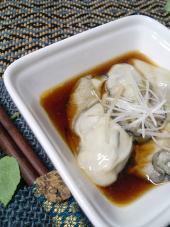 たまには・・・ラー油で酢牡蠣♪-レシピのメイン写真